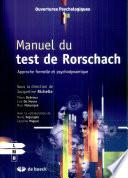 Manuel du Test de Rorschach