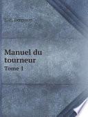 Manuel du tourneur