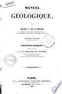 Manuel geologique par Henry T. de la Beche