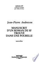 Manuscrit d'un roman de SF trouvé dans une poubelle