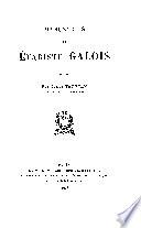 Manuscrits de Évariste Galois