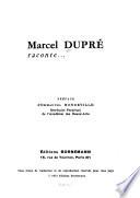 Marcel Dupré raconte ...
