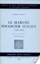 Marché financier italien (1891-1899) (le)