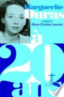 Marguerite Duras à 20 ans