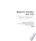 Marguerite Yourcenar, état civil
