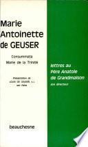 Marie-Antoinette de Geuser