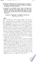 Marie-Christine informe que toutes les dispositions contraires à la constitution de Flandre sont redressées ... 8 juin 1787