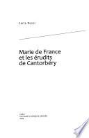 Marie de France et les érudits de Cantorbéry