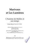 Marivaux et les Lumières: L'homme de théâtre et son temps