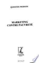Marketing contre pauvreté