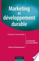 Marketing et développement durable