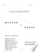 Maroua et Pette