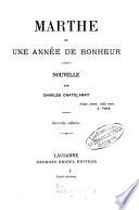 Marthe ou Une année de bonheur