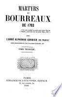 Martyrs et Bourreaux de 1793