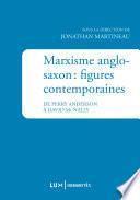 Marxisme anglo-saxon : figures contemporaines