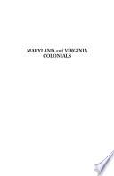 Maryland and Virginia Colonials