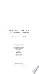 Masculin et féminin dans l'archipel indonésien