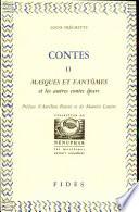 Masques et fantômes et les autres contes épars
