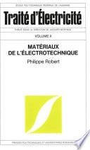 Matériaux de l'électronique