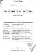 Mathematical Reports