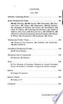 Mathematical Tables and Other Aids to Computation