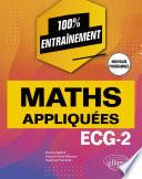 Mathématiques appliquées - ECG-2 - Programme 2022