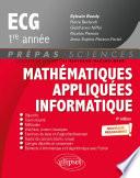 Mathématiques appliquées - Informatique - prépas ECG 1re année - Nouveaux programmes