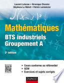 Mathématiques BTS industriels-groupement A