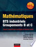 Mathématiques BTS industriels - Groupements B et C