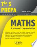 Mathématiques de la Terminale S à la prépa scientifique
