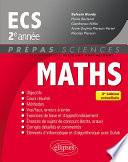 Mathématiques ECS 2e année - 3e édition actualisée