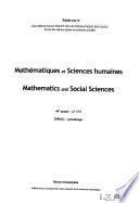 Mathématiques et sciences humaines