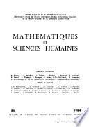 Mathématiques et sciences humaines