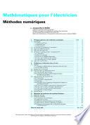 Mathematiques pour L'electricien: Methodes Numeriques