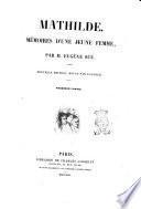 Mathilde memoires d'une jeune femme par Eugene Sue