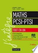 Maths PCSI-PTSI - 2e éd.