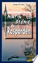 Matin blême à Rosporden