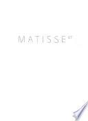 Matisse et Mallarmé
