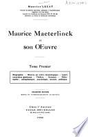 Maurice Maeterlinck et son œuvre