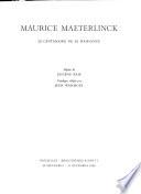 Maurice Maeterlinck
