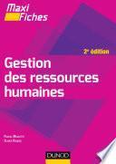 Maxi Fiches de Gestion des ressources humaines - 2e édition