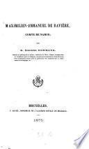 Maximilien-Emmanuel de Bavière, comte de Namur