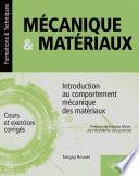 Mécanique & matériaux
