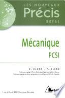 Mécanique PCSI