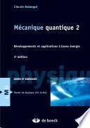 Mécanique quantique 2