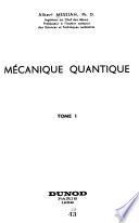 Mécanique quantique