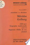 Mécislas Golberg, anarchiste et décadent, 1868-1907