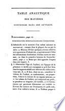 Médecine légale, ou Considérations sur l'infanticide, sur la manière de procéder à l'ouverture des cadavres, spécialement dans les cas de visites judiciaires, sur les érosions et perforations spontanées de l'estomac et sur l'ecchymose, la sugillation, la contusion, la meurtrissure