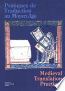 Medieval translation practices
