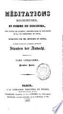 Méditations religieuses